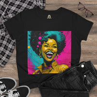 Pure Bliss Tina Women's Midweight Cotton Tee