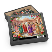 Indian Sari Garden Puzzle (120, 252, 500-Piece)