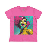 Pure Bliss Billie Women's Midweight Cotton Tee