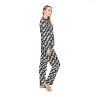 Abstract Dreams Women's Luxury Feel Satin Pajamas (AOP)