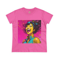 Pure Bliss Maggie Women's Midweight Cotton Tee