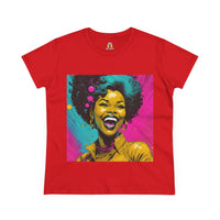 Pure Bliss Tina Women's Midweight Cotton Tee
