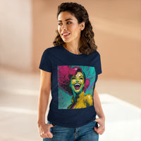Pure Bliss Billie Women's Midweight Cotton Tee