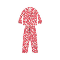 Cherry Prim Women's Luxury Satin Pajamas
