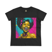 Pure Bliss Tina Women's Midweight Cotton Tee