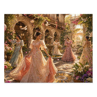 Maria Clara Garden Walk Jigsaw Puzzle with Tin (252, 500, 1000 pieces)