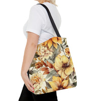 Sunny Colors Floral Tote Bag