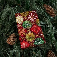 Red Green Geometric Gift Wrap Papers