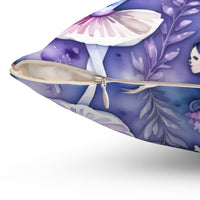 Sugar Plum Ballerinas Spun Polyester Square Pillow