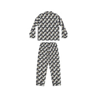 Abstract Dreams Women's Luxury Feel Satin Pajamas (AOP)