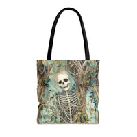 Skeleton Halloween Trick or Treat Adult Tote Bag