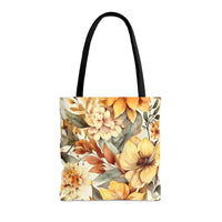 Sunny Colors Floral Tote Bag