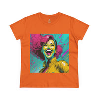 Pure Bliss Billie Women's Midweight Cotton Tee
