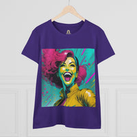 Pure Bliss Billie Women's Midweight Cotton Tee