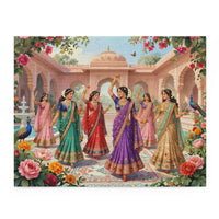 Indian Sari Garden Puzzle (120, 252, 500-Piece)