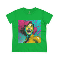 Pure Bliss Billie Women's Midweight Cotton Tee