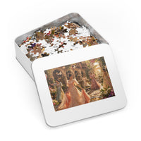 Maria Clara Garden Walk Jigsaw Puzzle with Tin (252, 500, 1000 pieces)