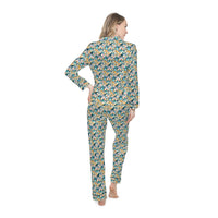 Dreamweaver Women's Luxury Satin Pajamas (AOP)