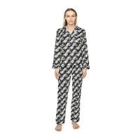 Abstract Dreams Women's Luxury Feel Satin Pajamas (AOP)