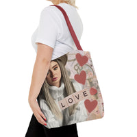 Love Tote Bag | Romantic Aesthetic Tote Bag for Women, Book Lovers, Dreamers & Everyday Elegance