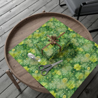 Evergreen Snowflakes Gift Wrap Papers