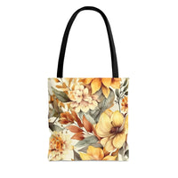 Sunny Colors Floral Tote Bag