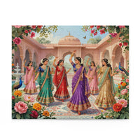 Indian Sari Garden Puzzle (120, 252, 500-Piece)
