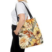 Sunny Colors Floral Tote Bag