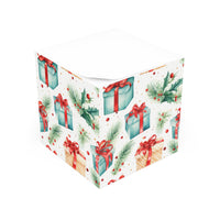 Holiday Presents Note Cube