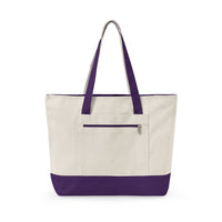 Forever Blessed Zippered Canvas Tote