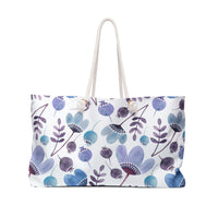 Dainty Blue Weekender Bag