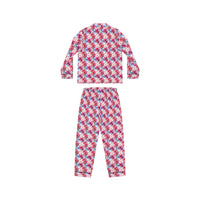 Mella Women's Luxury Satin Pajamas (AOP)