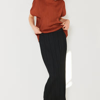 Marina West Swim Pleated Midi Pencil Skirt