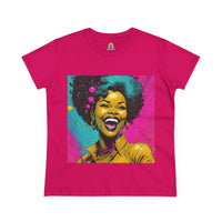 Pure Bliss Tina Women's Midweight Cotton Tee