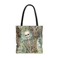 Skeleton Halloween Trick or Treat Adult Tote Bag