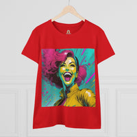 Pure Bliss Billie Women's Midweight Cotton Tee