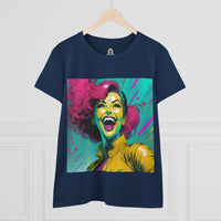 Pure Bliss Billie Women's Midweight Cotton Tee