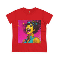 Pure Bliss Maggie Women's Midweight Cotton Tee