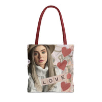 Love Tote Bag | Romantic Aesthetic Tote Bag for Women, Book Lovers, Dreamers & Everyday Elegance