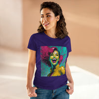 Pure Bliss Billie Women's Midweight Cotton Tee