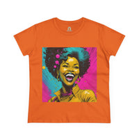 Pure Bliss Tina Women's Midweight Cotton Tee