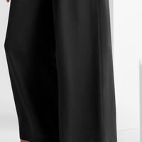 Wide Leg Elastic Waist Pants