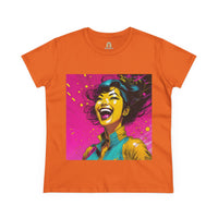 Pure Bliss Maggie Women's Midweight Cotton Tee