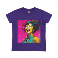 Pure Bliss Maggie Women's Midweight Cotton Tee