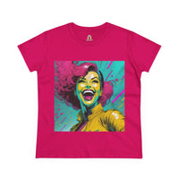 Pure Bliss Billie Women's Midweight Cotton Tee
