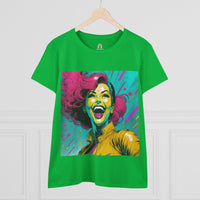Pure Bliss Billie Women's Midweight Cotton Tee