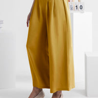 Wide Leg Elastic Waist Pants