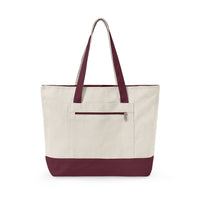 Forever Blessed Zippered Canvas Tote