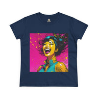 Pure Bliss Maggie Women's Midweight Cotton Tee