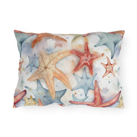 Starfish Beach Vibe Patterned Outdoor Pillows